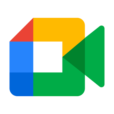 Google Meet video conferencing service icon