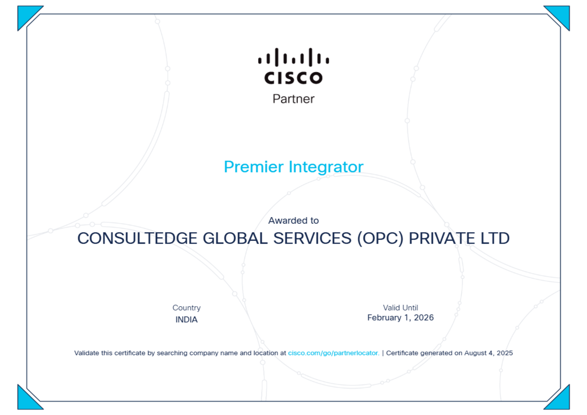 Cisco Core Security Specialized Consulting Partner