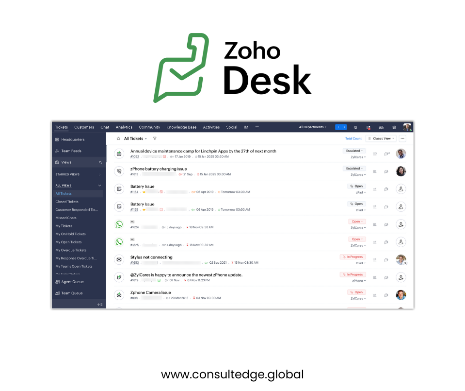 Zoho Desk