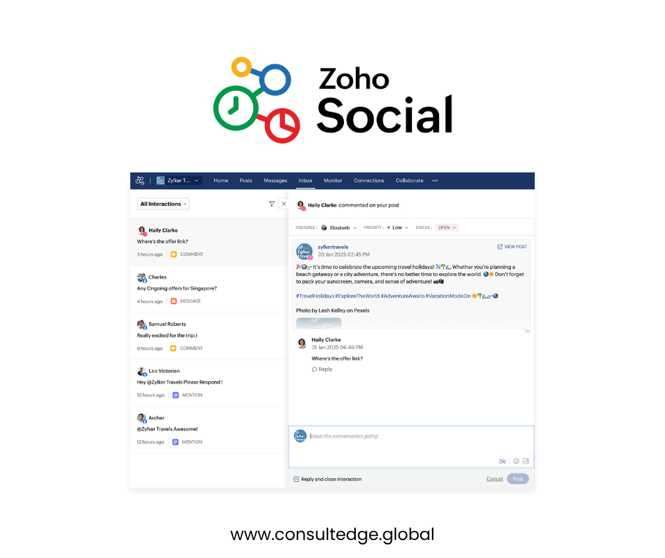 Zoho Social