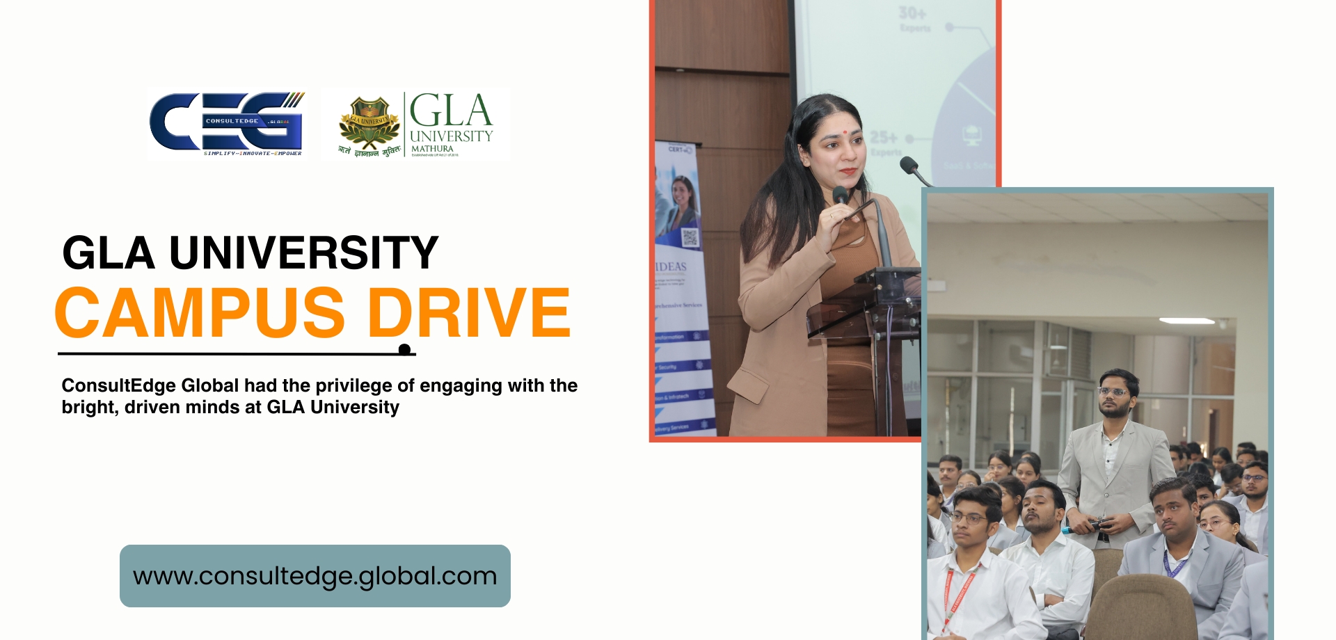 ConsultEdge Global : Recruitment Drive at GLA University