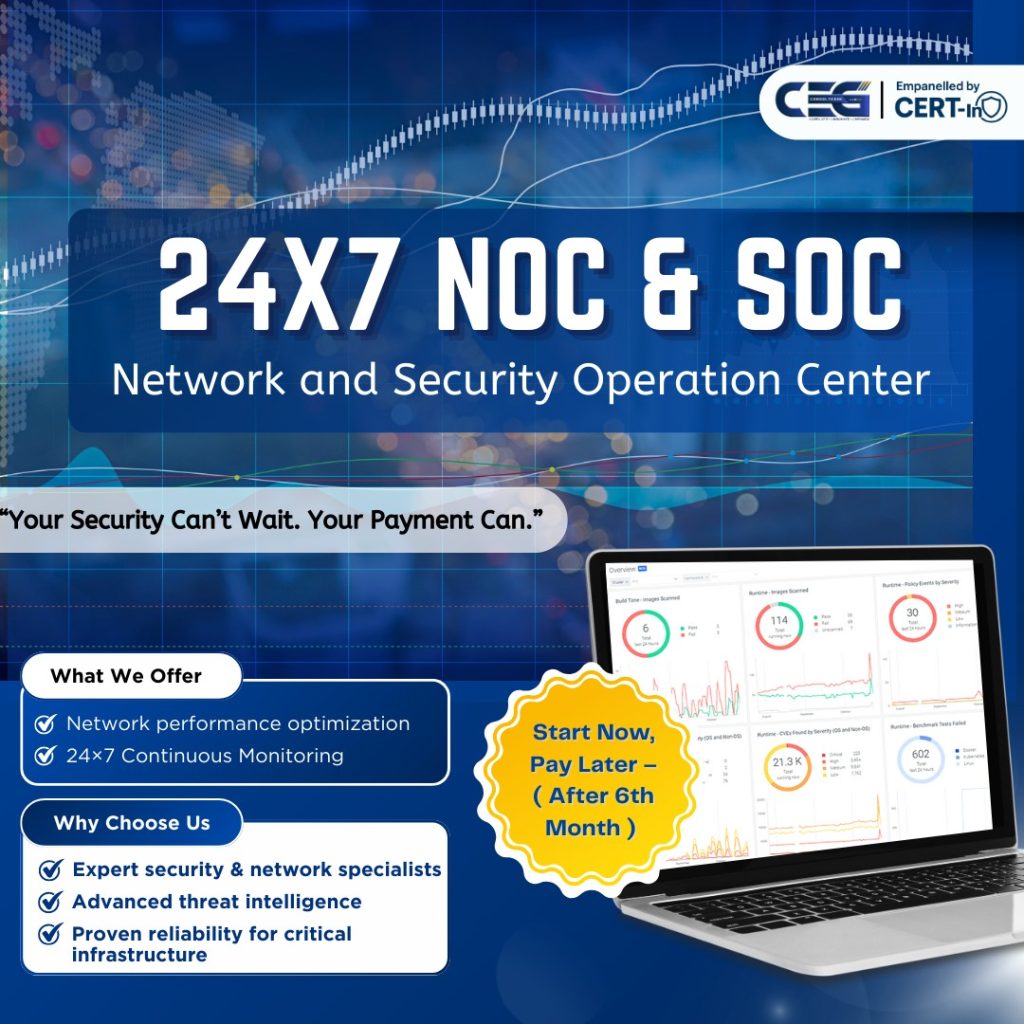 24x7 Managed NOC & SOC Services | Start Now, Pay After 6 Months