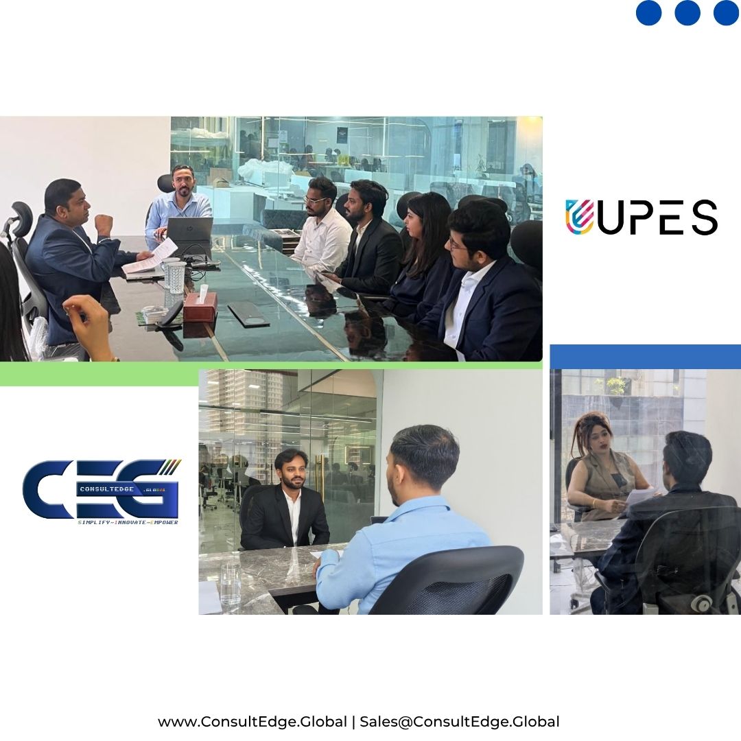 ConsultEdge Global : UPES Recruitment Drive