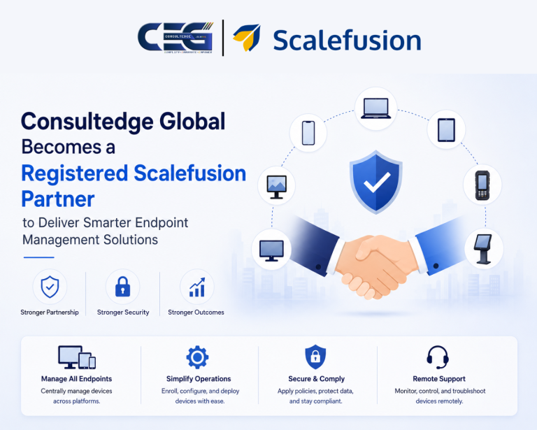 Consultedge Global Becomes a Registered Scalefusion Partner to Deliver Smarter Endpoint Management Solutions